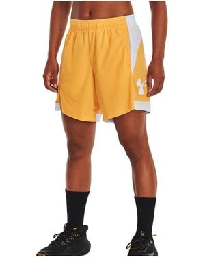Under Armour Baseline 6.75" Basketball Shorts 1370301 782" - Black