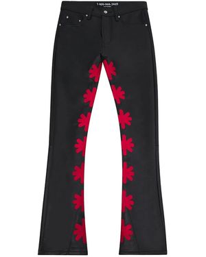 LOSTSHDWS Leather Pant Lslpbr" - Black