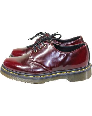 Dr. Martens Mie 1461 Oxford Shoes "Comme Des Garcons Homme Deux Cherry" 14438601" - Red