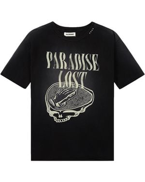 Alchemist Paradise Pray T-Shirt "Jet" Amfw25Mjsst03 X" - Black