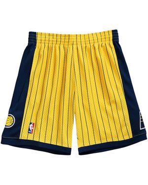 Mitchell & Ness Swingman Shorts "Nba Indiana Pacers 99" Smshac19177 Ipaywny99" - Yellow