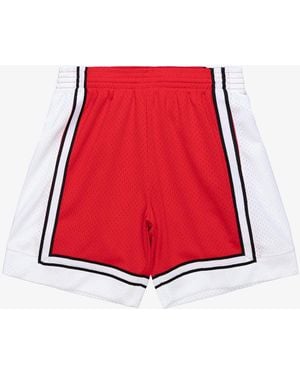 Mitchell & Ness Ncaa Dark Shorts Unlv 1989 "Unlv" Smsh4211 Lve89Pppunrd" - Red