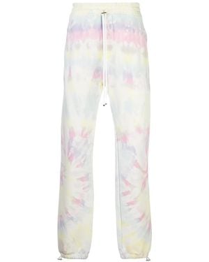 Amiri Tie Dye Joggers "Pastel" Y0M09451Te Psd" - Black