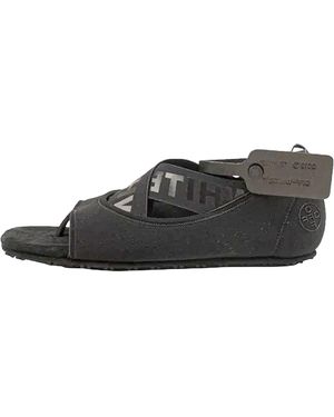 Off-White c/o Virgil Abloh Yoga Flat Shoes Sandals 74Ngg-Ow-2014" - Black