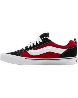 Vans Knu Skool Vn0009Qc6Rt" - Red