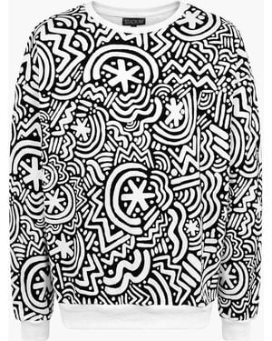 Stadium Goods Snoeman X Stadium Zig Zag Crew - White