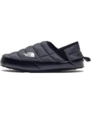 The North Face Thermoball Traction Mule V "Phantom Heather Print Tnf" Nf0A3Uzn4111" - Blue