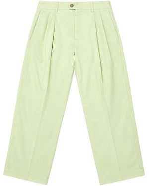 GOLF le FLEUR Double Pleated Trousers "Mint" 2002Mnt" - Black