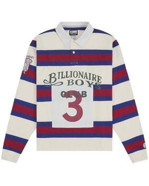 BBCICECREAM Rugs Long-Sleeve Polo Shirt "Gardenia" 861 7309 Gard" - Black