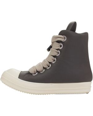 Rick Owens Jumbo Lace Padded Trainers Rr02D6892Lsaw2 7811" - Black