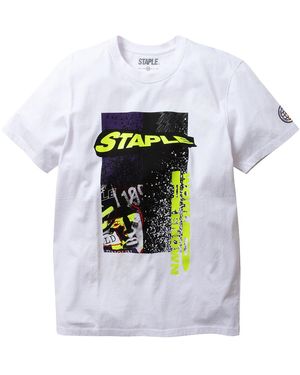 Staple Hysteria Graphic T-Shirt 2008C6126" - Black