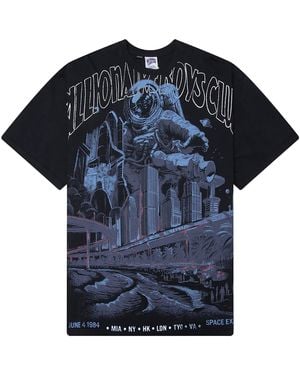 BBCICECREAM Space Expo Ss Knit T-Shirt - Blue