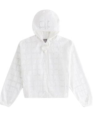 Kith Dylan Broderie Logo Hooded Jacket "Nano" Khw010112 114" - Black