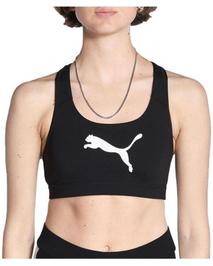 PUMA Training Pwrshape Forever Logo Bra Top 515991 10" - Black