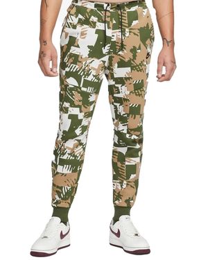 Nike Sportswear Tech Fleece All-Over Print Jogger Dm6472 072" - Black