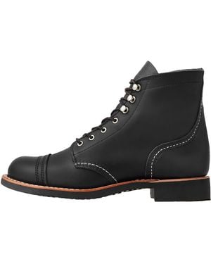 Red Wing Iron Ranger Short Boot Boundary- Medium Width" 3366" - Black