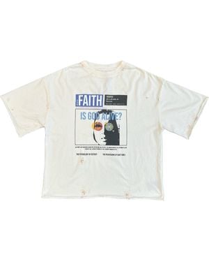 Astrum Is God Alive? T-Shirt "Cream" Ast038" - Black