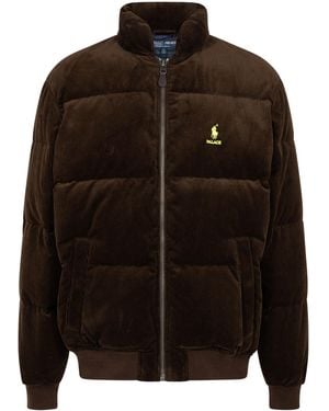 Palace Ralph Lauren Corduroy Down Jacket "Mohican" Su100119" - Black