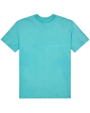 Purple Brand Crackle T-Shirt P117 Hcsw225" - Blue