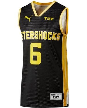 PUMA Tbt Hoops Wichita State Shockers Jersey "Aftershocks - Black
