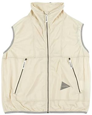 and wander Pertex Wind Vest "Off" 5745121016 031" - Black