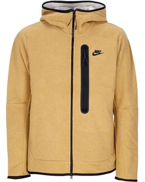 Nike Fleece Full-Zip Winterized Hoodie Dq4801 722" - Black