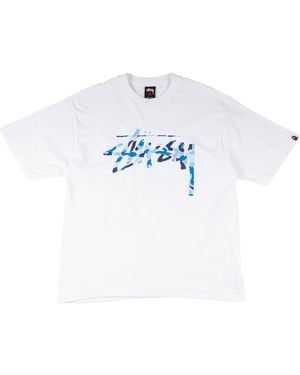 Stussy Script Shirt "A Bathing Ape - Black