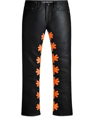 LOSTSHDWS Leather Pant Lost006" - Black