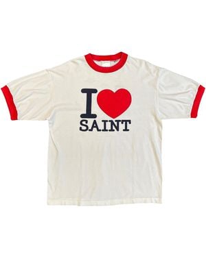 SAINT Mxxxxxx I Love Saint T-Shirt Sm Mk8 0000 018" - Black
