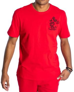 Champion Disney's Mickey & Friends Heritage T-Shirt "Oh Boy Mickey - Red