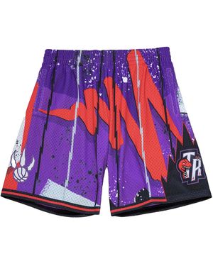 Mitchell & Ness Hyper Hoops Swingman Shorts "Nba Toronto Raptors 1998" Pfsw1254 Tra98Ppppurp" - Black