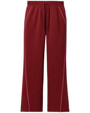 UGG Classic Straight Leg Trousers "Coffee Berry" 1180574 Cfb" - Red