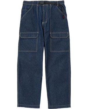 Gramicci Eqt Denim Pant "Rinsed" G6Sm-P088-Ri" - Blue