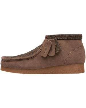 Clarks Wallabee Evo Boot Suede" 26183993" - Brown