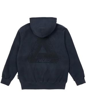 Palace Polartec Lazer Zip Hoodie P0046" - Blue