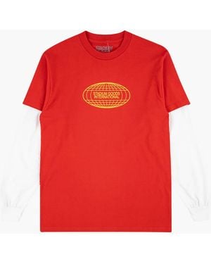 Stadium Goods Workman L/s Tee - Red