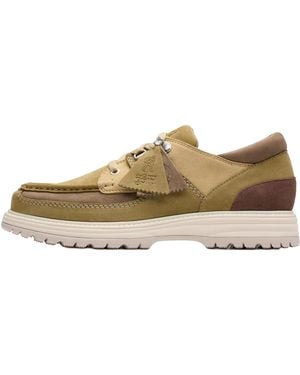 Clarks Originals X Ronnie Fieg 8Th Street Sunderland "Khaki Combi" 26183620" - Black