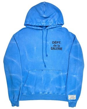 GALLERY DEPT. French Logo Hoodie Gd059" - Blue