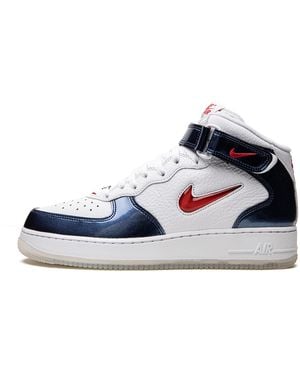 Nike Air Force 1 Mid Qs "Independence Day" Dh5623 101" - Black