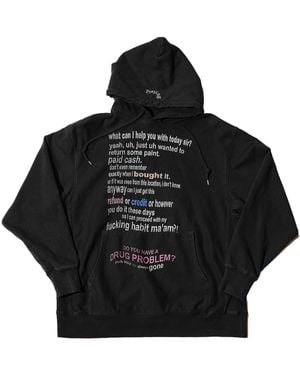 PRAYING Habit Hoodie Pray2409960" - Black