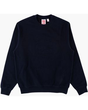 トップス Supreme Crew Neck Sweater Navy 13-17 Supreme Pinstripe Crewneck (SS24) - $148