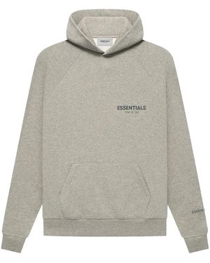 Fear Of God Core Collection Pullover Hoodie "Dark Heather Oatmeal - Black