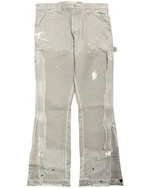GALLERY DEPT. La Flare Carpenter Jeans "Cement" Gd126" - Black