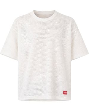 The North Face Box Mesh T-Shirt Nf0A8Fhhqli" - Black