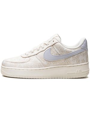 Nike Air Force 1 '07 Se Jacq "Flower Embroidery" Dr6402 900" - Black