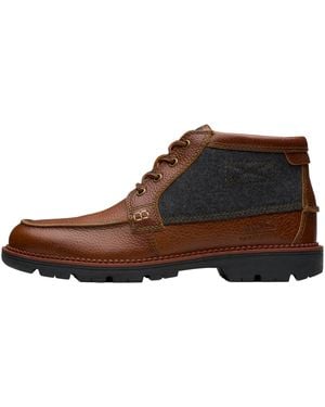 Clarks Maplewalk Moc "Tan Tumbled" 26179440" - Brown