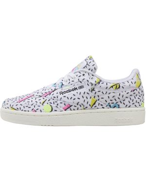 Reebok Club C 85 "Beach Towel Allover Print" Fv1086" - Black