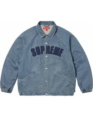 Supreme Arc Denim Coaches Jacket "Fw25 - Blue