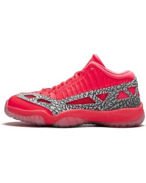 Nike Air 11 Retro Low Ie "Flash Crimson" 919712 600" - Black