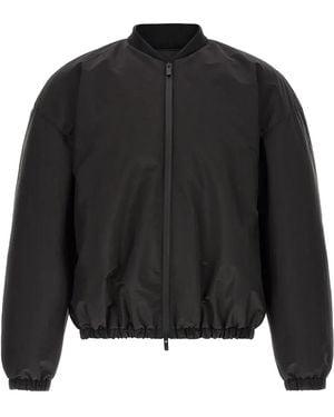 Fear Of God Padded Bomber Jacket "Off" Fg9M32 326Tpn 019" - Black
